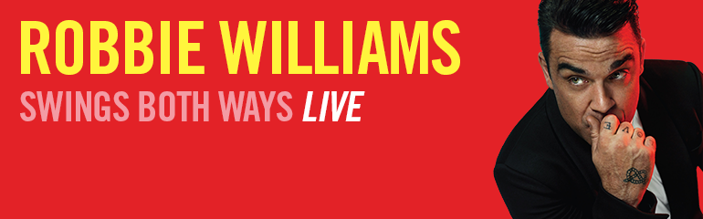 Robbie Williams torna in Italia nel 2014. Il concerto al Palaolimpico di Torino il 1° Maggio