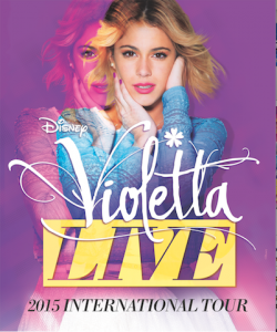 Violetta in Italia con il “Violetta Live Tour 2015”