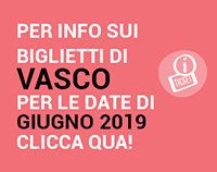 info biglietti vasco non stop live 2019
